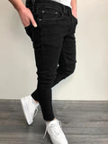 Men's Retro Fashion Jeans Classic Straight Leg Casual Comfortable Fit Men's Clothing