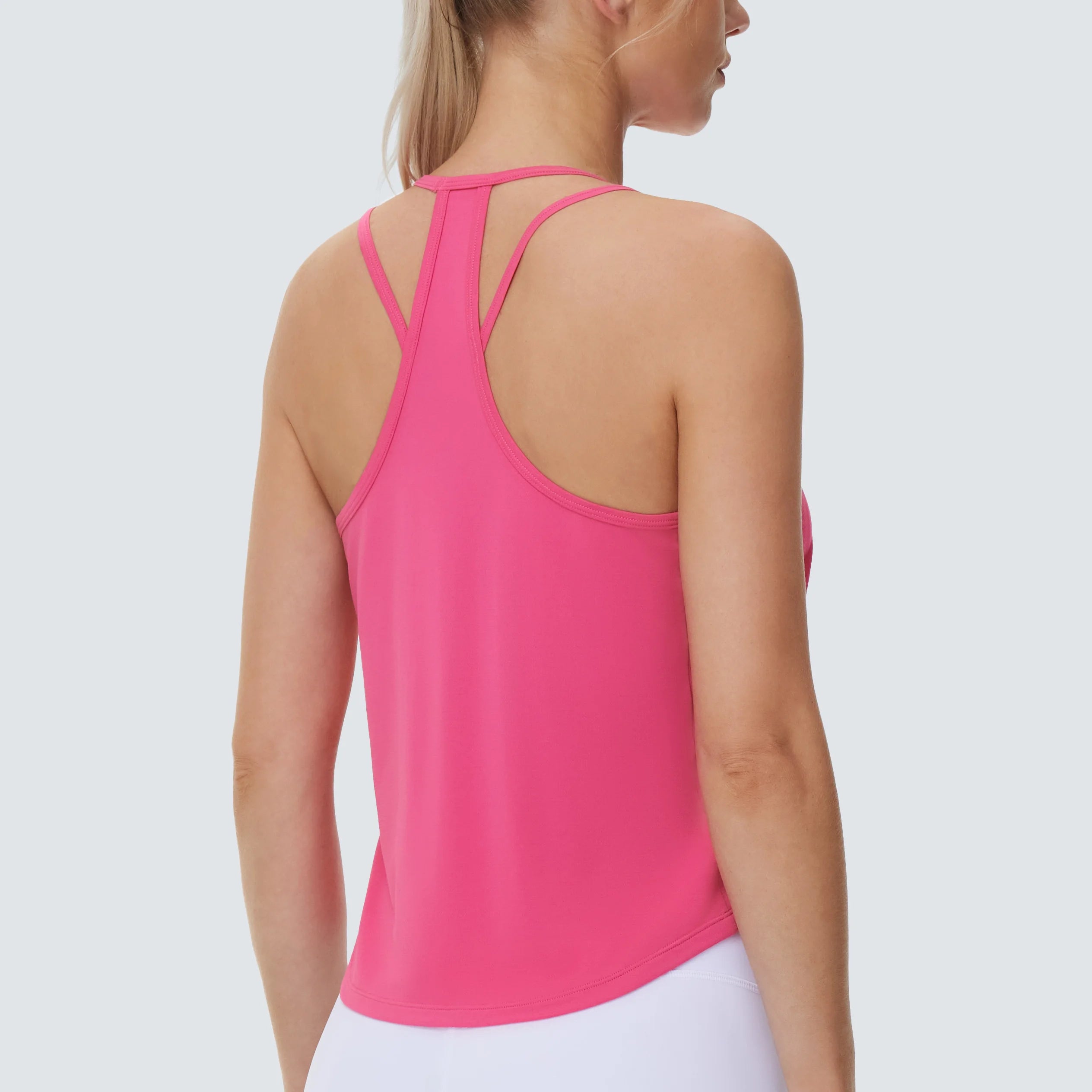 THE GYM PEOPLE Womens Racerback Workout Tank Tops Lightweight Stretchy Sleeveless Running Athletic Yoga Tee Shirts