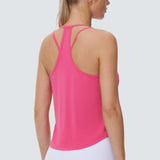 THE GYM PEOPLE Womens Racerback Workout Tank Tops Lightweight Stretchy Sleeveless Running Athletic Yoga Tee Shirts