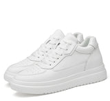 High Quality Men Sneakers Elevator Shoes for Men Fashion Casual Shoes Comfortable Leather Sports Shoes Height Increase 6/8/10cm