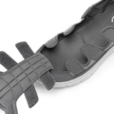 FitVille Summer Men's Wide Width Casual Diabetic Sandals, Lightweight Open Toe Sandals Built-in Arch Support, Effective Foot Pain Relief for Plantar Fasciitis, for Wide & Swollen Feet