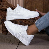 Fashion Women Casual Shoes Breathable Walking Flat Shoes Sneakers White Female Footwear Sports Running Outdoor Walking For women