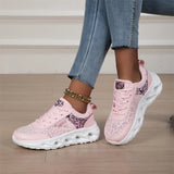 Wide Toe Women's Walking Shoes Pink Barefoot Sneakers For Women Flat Sneakers Comfy Non-slip Casual Sports Shoes Women Trainers