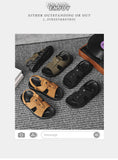 Brand Classic Mens Sandals Summer Genuine Leather Sandals Men Outdoor Casual Lightweight Sandal Fashion Men Sneakers