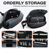 Men Women Shoulder Bag Design Plaid Messenger Bag Crossbody Bag Casual Zipper Small Square Sling Bag Waterproof