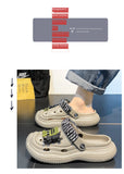 Mens Sandals Summer 2025 New Sports Wearable Durable Beach Clog Shoes Breathable Slip-On Casual Footwear Synthetic Leather