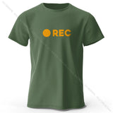 REC Printed Essential Wardrobe 100% Cotton T-Shirt, Soft & Breathable Round Neck Short Sleeve Tee for Men & Women