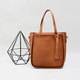 4pcs/set Women Elegant Tote Bags Heavy Duty Multiple Colors Available Bag for Eyeglasses Phones Cosmetics