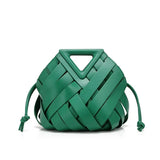 Trendy Vegan Leather Woven Tote Bag for Women Top Handle Purses and Handbags Fashionable Crossbody Shoulder Bag Tote Purses 2025