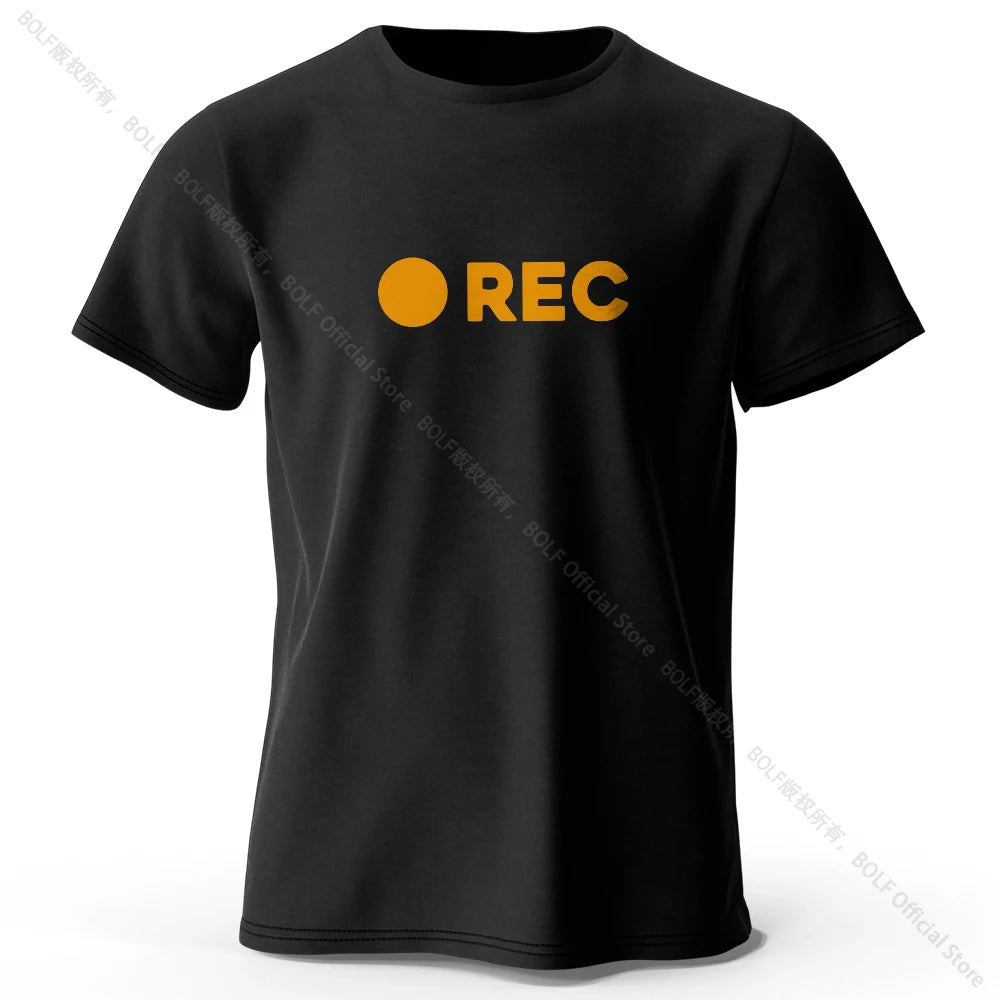 REC Printed Essential Wardrobe 100% Cotton T-Shirt, Soft & Breathable Round Neck Short Sleeve Tee for Men & Women