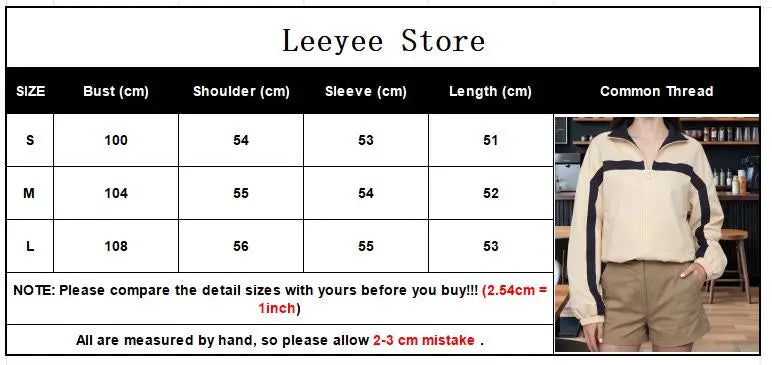 Women's Jackets Beige Black Zip Collar Crop Jacket Lapel Loose Streetwear Spring Autumn Chic Sports Outfits Short Coats 2026 New
