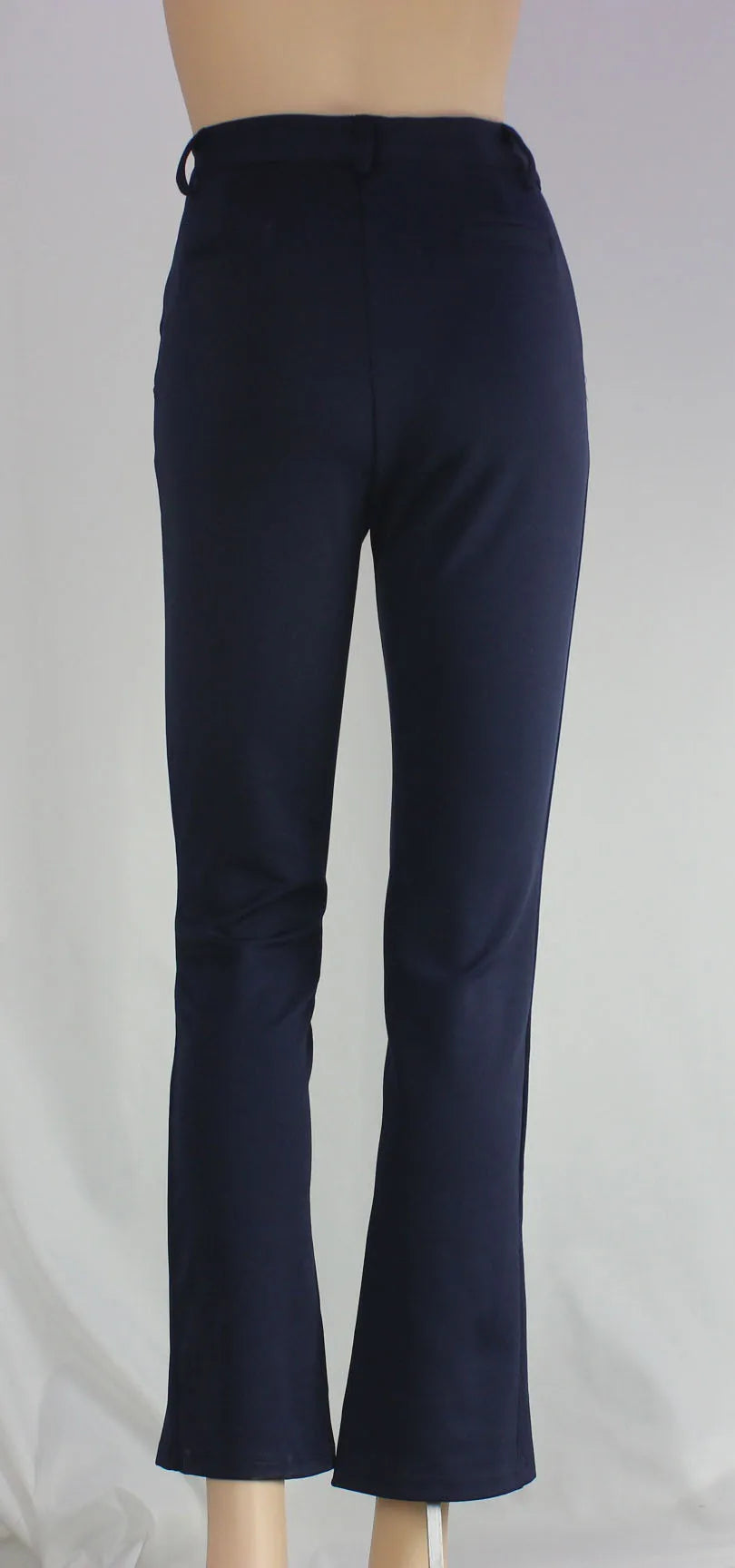 Ladies' business casual pants, comfortable office wear with pockets, elegant regular fit work pants