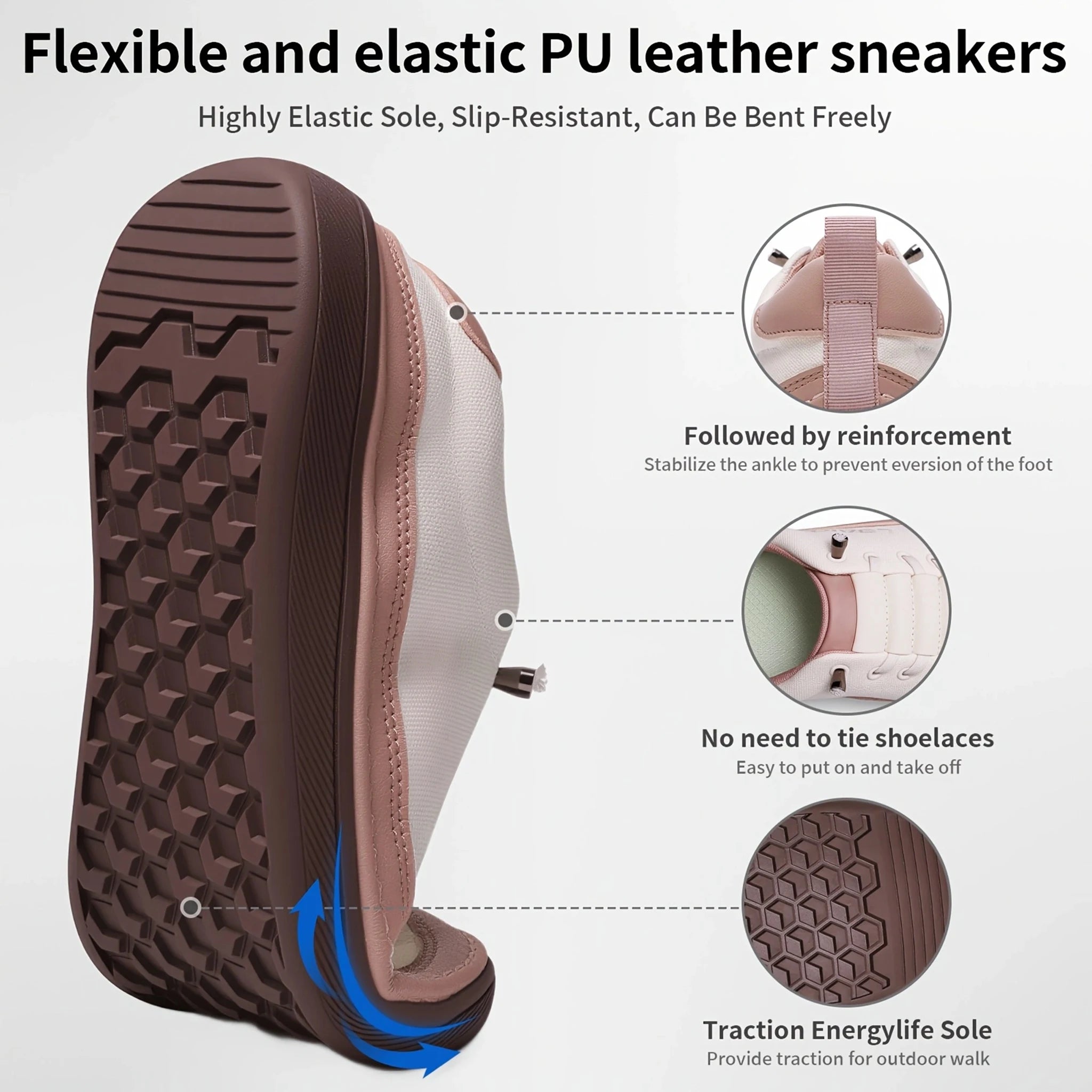 Women's Wide Top Minimalist Barefoot Sneakers - Featuring A Wide Toe Sole And Low Cut Lace Up Walking Shoes, Wide Last Shoes, Cushioning, Lightweight And Breathable, Suitable for Fitness, Yoga Steps, And Daily Work. Couple Sh