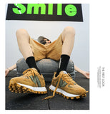 Men New Breathable Sneakers High-end Sport Balance Fashion Shoes for Men Trend Luxury Sneakers Women  Zapatos Altos Hombre