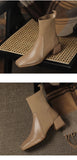 2026 Autumn Winter New Ankle Socks Shoes Women Fashion Large Size 43 Knitted Short Boots Women Slip on High Heels Botas De Mujer