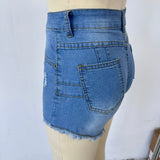 Sexy Hot Slim Denim Shorts Women Fashion Trendy All-match Solid Color Tight High Waist Short Jeans Lady Commuting Cowboy Outfits