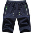 Mens Casual Shorts Workout Fashion Comfy Shorts Breathable Big and Tall Shorts Navy