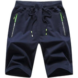 Mens Casual Shorts Workout Fashion Comfy Shorts Breathable Big and Tall Shorts Navy