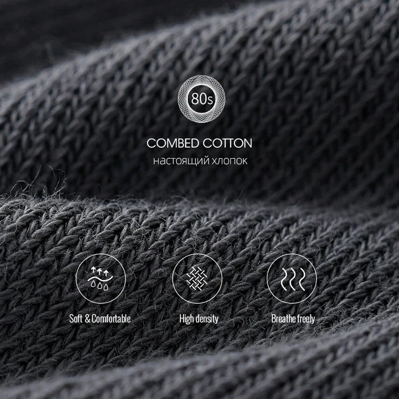 10-40Pairs Woman Men'S Classic Formal Mid-Calf Socks 100% Breathable Cotton Solid Black White Perfect For Business Casual Wear