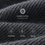 10-40Pairs Woman Men'S Classic Formal Mid-Calf Socks 100% Breathable Cotton Solid Black White Perfect For Business Casual Wear