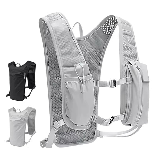 Women Men Running Hydration Vest Camping Hydration Bladder Bag Water Pack Backpack Vest for Trail Hiking Gear Cycling Jogging