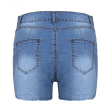 Sexy Hot Slim Denim Shorts Women Fashion Trendy All-match Solid Color Tight High Waist Short Jeans Lady Commuting Cowboy Outfits