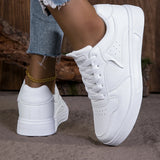 Fashion Women Casual Shoes Breathable Walking Flat Shoes Sneakers White Female Footwear Sports Running Outdoor Walking For women