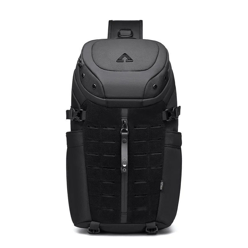 Ozuko Chest Bag Cross Bag Men Waterproof USB Man Crossbody Bag Anti-Theft Short Travel Messenger Sling Fashion Designer