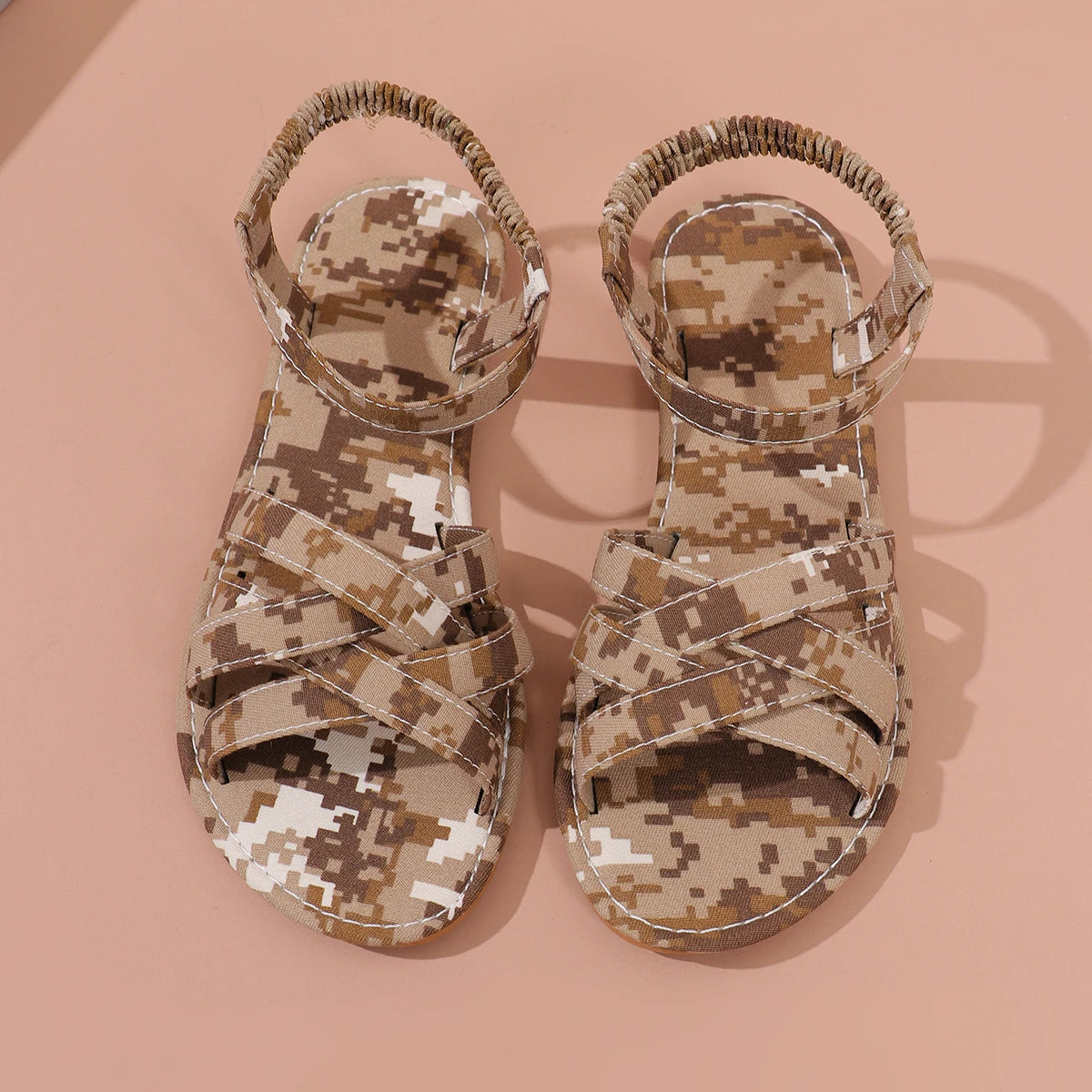 Women Sandals 2026 New Summer New Women Flat Sandals Bottom Roman Strap Sandals with Non Slip Rubber Soles Ladies Daily Sandalia