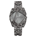 Stylish opposite Sex Vine Watch Alabaster Style Retro Y2K European American Watches Special-Shaped Advanced Ins Niche Watches