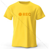 REC Printed Essential Wardrobe 100% Cotton T-Shirt, Soft & Breathable Round Neck Short Sleeve Tee for Men & Women