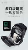 Mark Ryden Multifunction USB Crossbody Bag Shoulder Bag Man TPU Waterproof Travel Sling Messenger Pack Chest Bag for Male