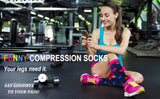 5 Pairs 2XL 3XL 4XL Plus Size Compression Socks Nurse Compression Socks Sport Ladies Men Women Running