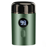 Men Electric Mini Shaver Rechargeable Type-c Charging Car Portable Led Digital Display Wet & Dry Shaver Men Women Home Razor