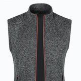 Autumn winter men's knit velvety fashion zipper top vest