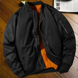 Men's Autumn Winter Top with Zipper Design Multiple Detail Design Three Colors Available Casual Fashion Upperwear Jacket