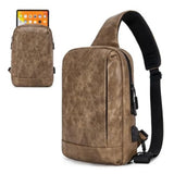 Canvas Messenger Bag Sling Bag Crossbody Shoulder Bag for Men Women Travel Work Satchel Bags