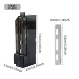 1Pc New Pro Wood Handle Baber Straight Razor Manual Zinc Alloy Beard Shaving Knife Holder For Men Salon Hair Removal Tools