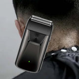 Professional Foil Electric Shaver for Men – Rechargeable, Waterproof, LED Display, Beard Trimmer, USB Charging, Portable Grooming Tool