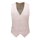 Vest for Men 17 Colors Solid Color Slim Single Breasted Waistcoat Business Fashion Casual High Quality Men Clothing Suit Vests
