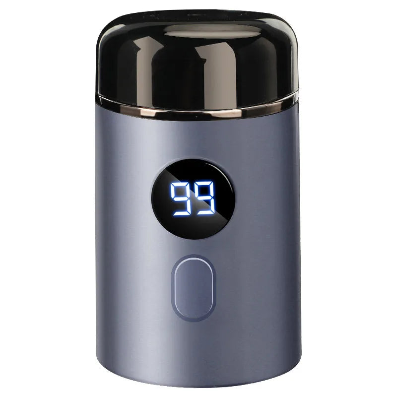 Men Electric Mini Shaver Rechargeable Type-c Charging Car Portable Led Digital Display Wet & Dry Shaver Men Women Home Razor