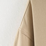 Women's Jackets Beige Black Zip Collar Crop Jacket Lapel Loose Streetwear Spring Autumn Chic Sports Outfits Short Coats 2026 New