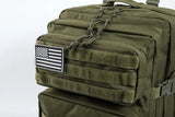 45L Tactical Travel Backpack Molle Large Capacity Multi Pocket Storage Bag Durable Wear Resistant Camping Hiking Trekking Bushcraft Daypack Heavy Duty Rucksack For Men Women Business Trips Mountain Climbing Daily Commute Lugg