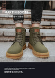 Big Size48 Men Boots Fashion Motorcycle Ankle Boots for Men Waterproof Hiking Boot Winter Chelsea Retro Boots Comfy Botas Hombre