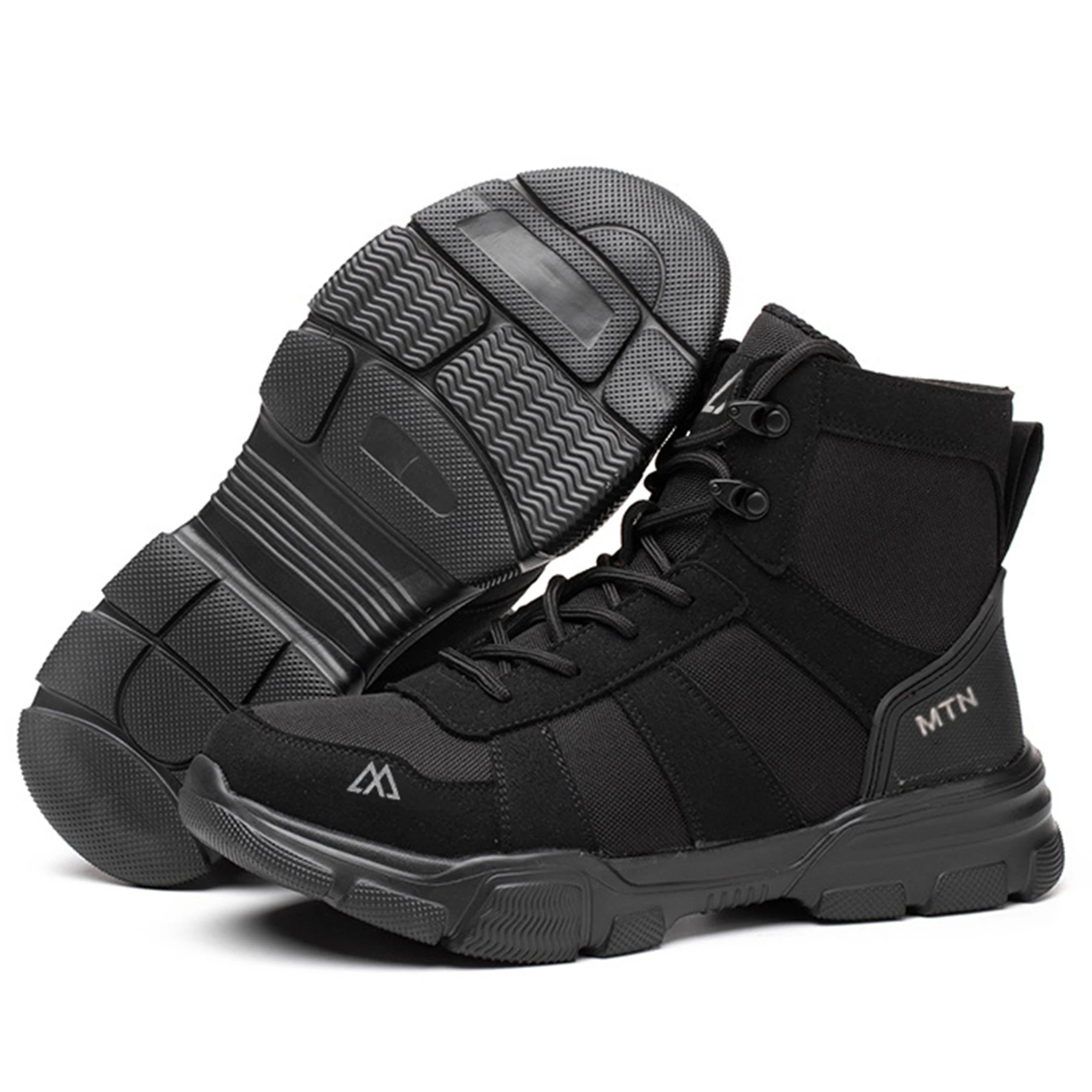 Lightweight Indestructible Steel Toe Safety Work Shoes Puncture Resistant Non Slip Tactical Work Sneakers for Men Women