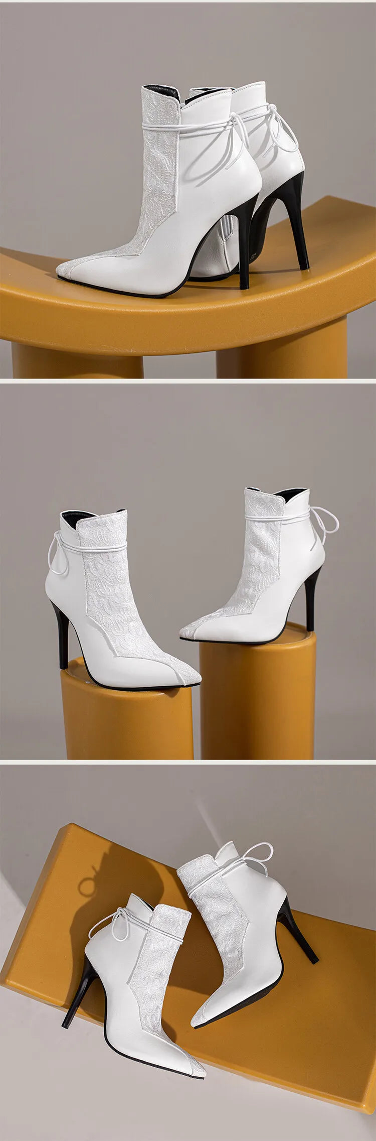 Large Size 34-48 Suede Leather Patchwork Women's Leather Boots Sexy Leopard Print Lace Fashionable Personalized Women's Boots