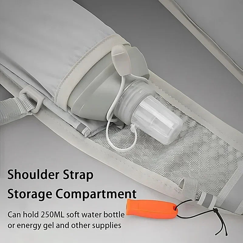 Women Men Running Hydration Vest Camping Hydration Bladder Bag Water Pack Backpack Vest for Trail Hiking Gear Cycling Jogging