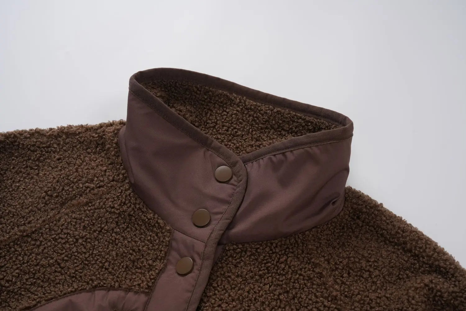 TACVASEN Fuzzy Button Down Sherpa Fleece Jacket Women's Winter Warm Coat Casual Outwear Jacket with Pockets Streetwear Outwear