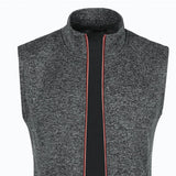 Autumn winter men's knit velvety fashion zipper top vest