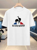 Men's Summer Short Sleeved T-shirt - Trendy Chicken Style Multifunctional Sports Shirt